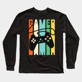 Gamer Console Controller Retro Gaming Long Sleeve T-Shirt